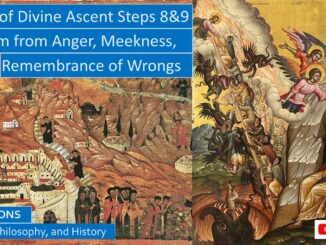 Ladder of Divine Ascent Steps 8 9 SMALL Anger Remembrance of Wrongs