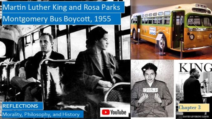 Martin Luther King and Rosa Parks, Montgomery Bus Boycott