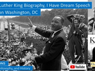 Martin Luther King, I Have a Dream Speech, March on Washington DC, Biography