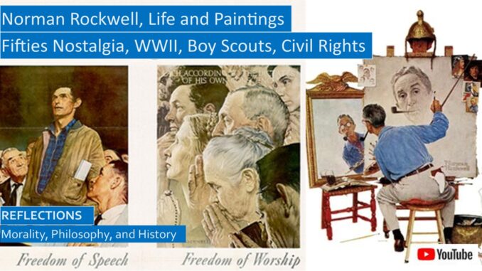 Norman Rockwell, Life and Paintings