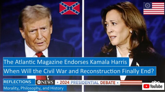 Atlantic Magazine Endorses Kamala Harris: Are Migrants To Blame? When Did Kamala Turn Black?