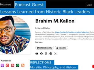 Moral Lessons Learned From Historical Black Leaders, Guest on BMK Podcast