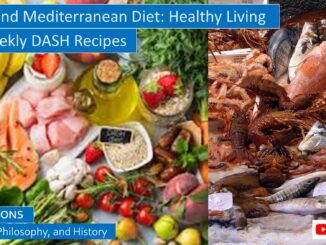 DASH and Mediterranean Diets: Healthy Living, My Weekly DASH Recipes