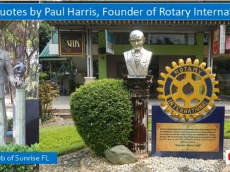 Stoic Quotes from Paul Harris, Founder of Rotary International